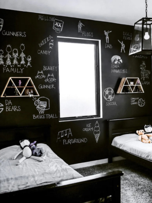 Chalkboard or Writable Walls