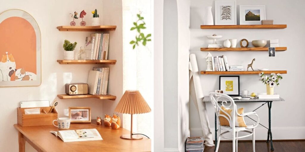 Floating Shelves For Study Room