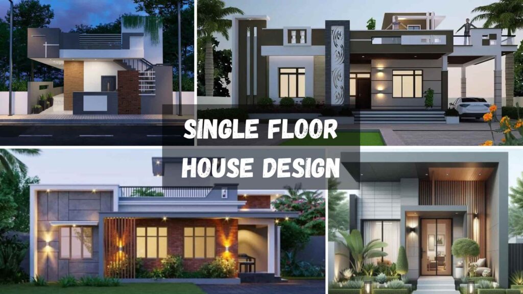 Single Floor House Design